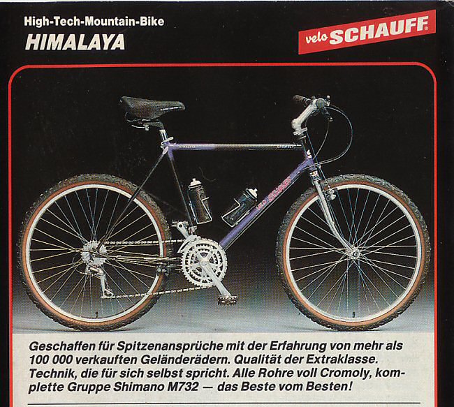 Himalaya XT M732 21speed biopace II