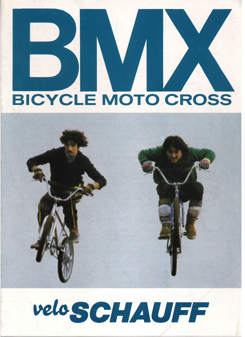 #1 BMX catalogue 1978 title page w/ max and nao