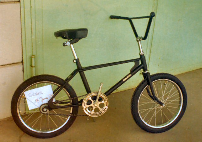 BMX bike 1974, Motocross