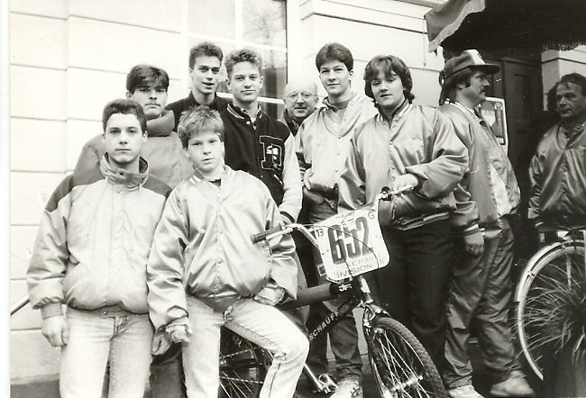 BMX Team TBR in Remagen, u.a. Stolle, Hirzbruch, van Eijden