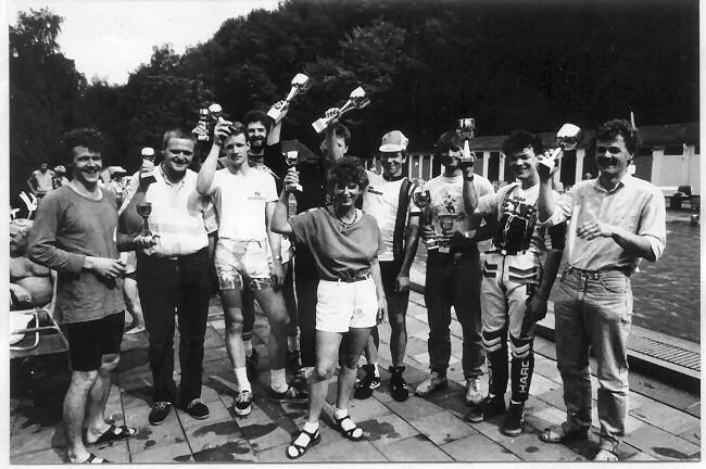 Sieger des 1. Schauff Off Road Cup 1985